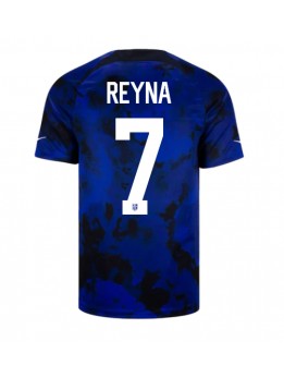 Billige forente stater Giovanni Reyna #7 Bortedrakt VM 2022 Kortermet